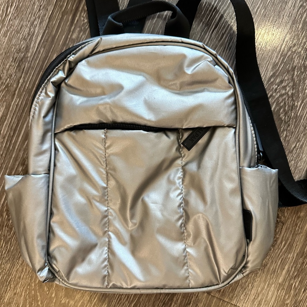 Luka Mini Backpack in Gunmetal - Picture 4 of 7